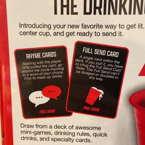 Drinking party game Full Send *New in box* - Picture 3 of 6